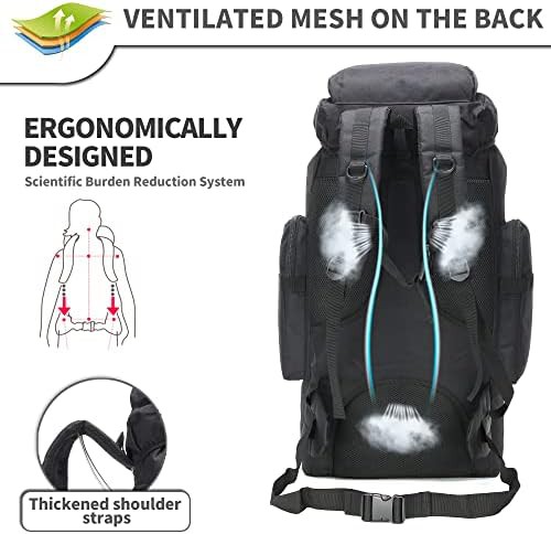 Tactical 70L camping rucksack — photo 3