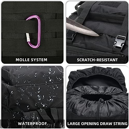 Tactical 70L camping rucksack — photo 5