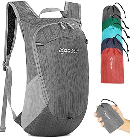 Black 18L ultralight hiking daypack