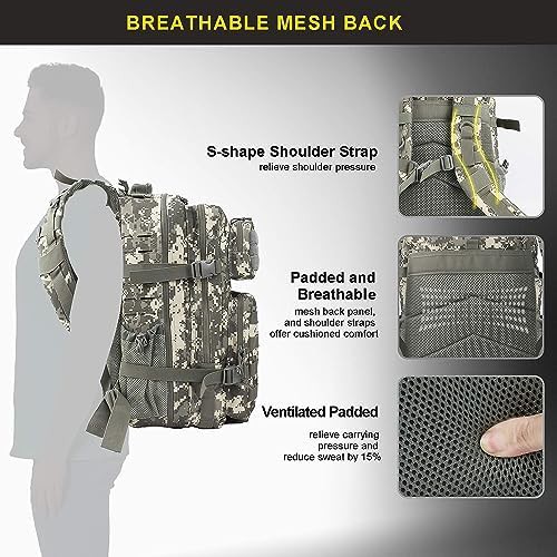 Camo tactical military camping rucksack — photo 3