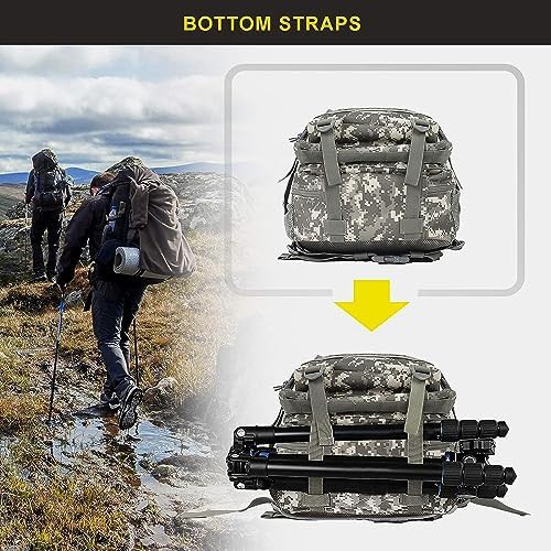 Camo tactical military camping rucksack — photo 4