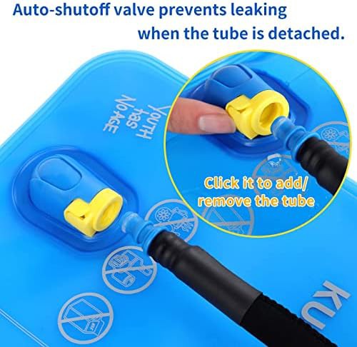Hydration water bladder with insulated tube 2L — photo 4
