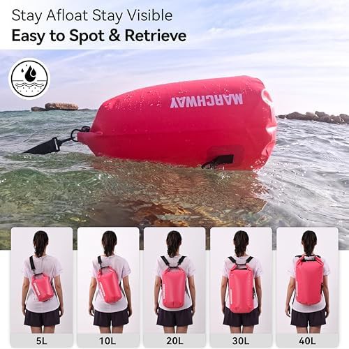 Pink waterproof dry bag 5l — photo 5