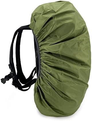 Army green waterproof backpack rain cover thirty to forty l — photo 3