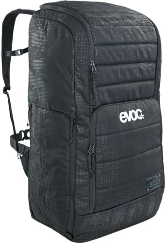 Rugged Black Travel Gear Backpack