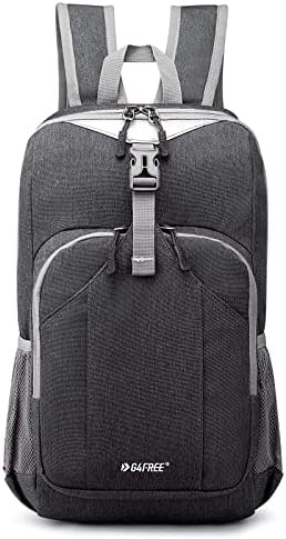 Dark grey waterproof hiking daypack 10l