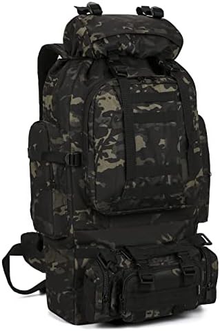 Waterproof military 100L camping rucksack