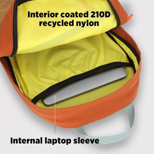 Classic recycled nylon daypack with laptop sleeves — photo 4