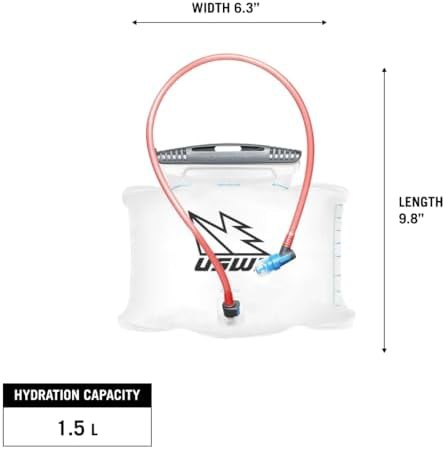 Compact 1.5L lumbar hydration bladder — photo 3