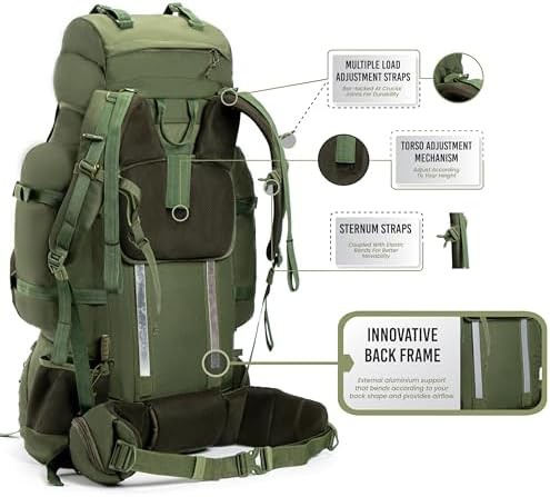 Colonel Pro metal frame front opening rucksack — photo 3