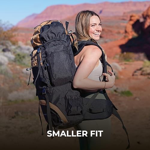 Olive scout internal frame rucksack 50l — photo 3