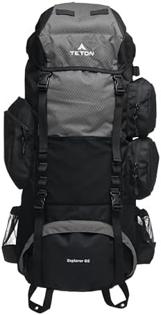 Graphite explorer internal frame rucksack 60l