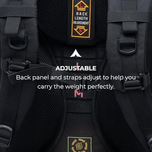 Olive explorer internal frame hiking backpack 75l — photo 5