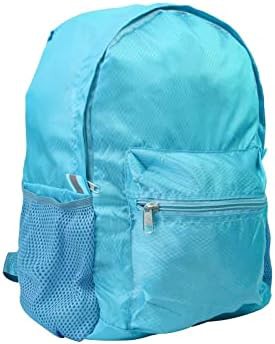 Blue foldable ultralight travel daypack 25L — photo 4