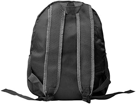 Black water-resistant hiking daypack 25L — photo 3