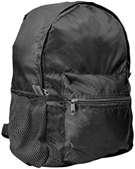 Black water-resistant hiking daypack 25L — photo 4