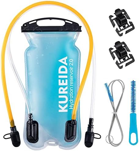 Dual chamber blue hydration bladder 2L