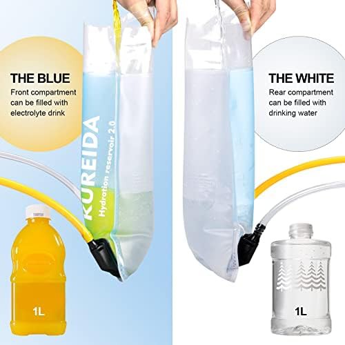 Dual chamber blue hydration bladder 2L — photo 3