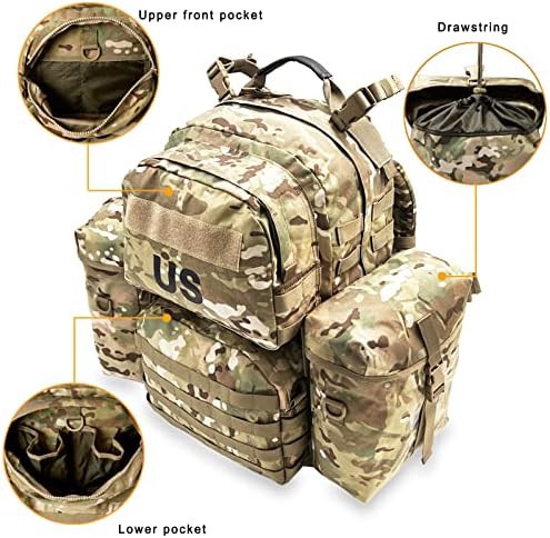 Tactical Military Rucksack with ABS External Frame — photo 3