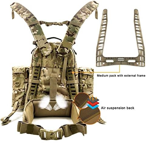 Tactical Military Rucksack with ABS External Frame — photo 5