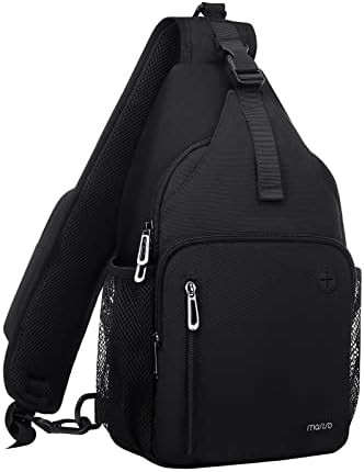 Crossbody shoulder travel sling pack