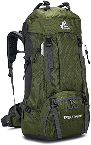 Bseash 60L outdoor rucksack hiking backpack