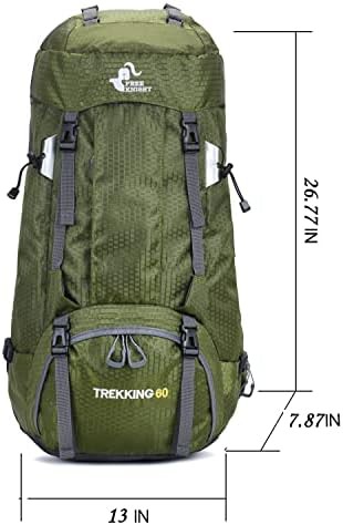 Bseash 60L outdoor rucksack hiking backpack — photo 5