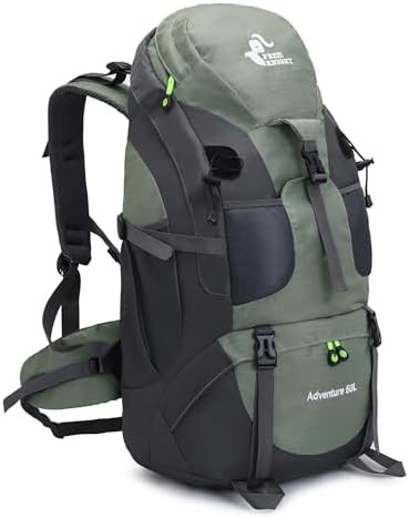 Bseash 50L hiking backpack with shoe compartment