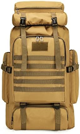 YFREAL 80L outdoor hiking camping backpack