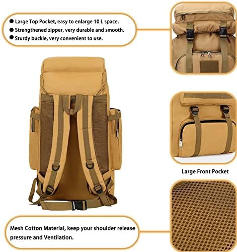 YFREAL 80L outdoor hiking camping backpack — photo 4
