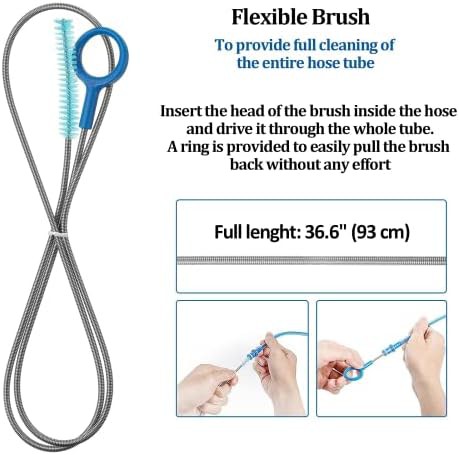Blue reservoirs hydration bladder cleaning kit eight pieces — photo 3