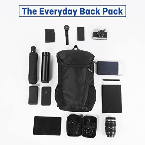 Orange packable hiking backpack — photo 5