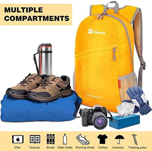 Red 20l foldable travel pack — photo 3