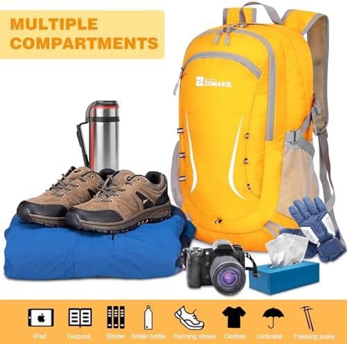 Yellow 35l water resistant pack — photo 3