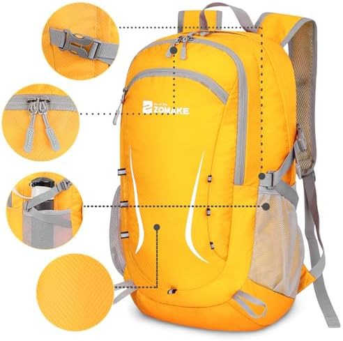 Yellow 35l water resistant pack — photo 4
