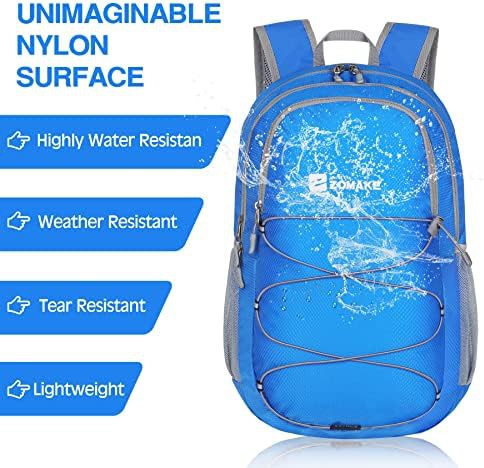 Dark blue 28l travel hiking daypack — photo 5