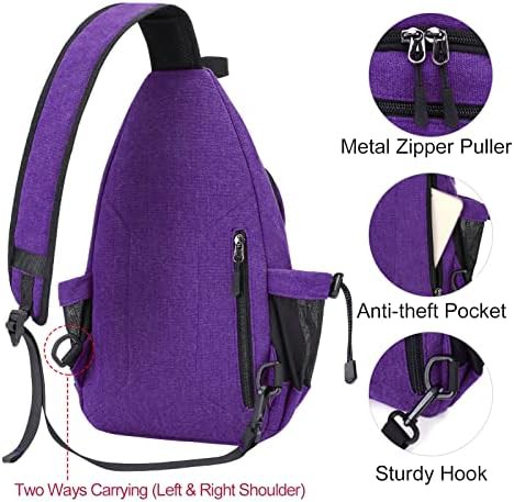 Women hiking crossbody sling daypack — photo 5
