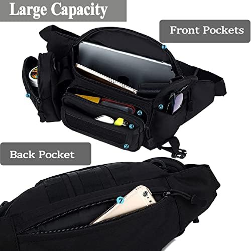 Green Military Tactical Fanny Pack for Hiking — photo 4