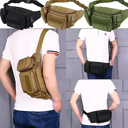 Green Military Tactical Fanny Pack for Hiking — photo 5
