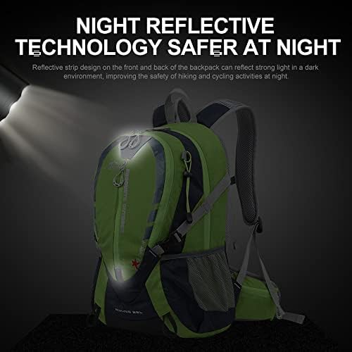 Green Hydration Hiking Backpack with 2L Bladder — photo 4