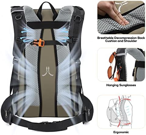 Maelstrom camping daypack with rain cover — photo 5