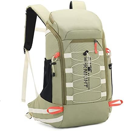Bseash 40l waterproof hiking backpack in pea green