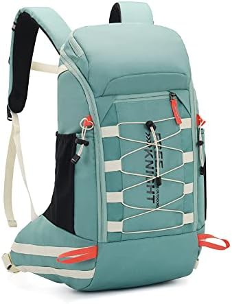Bseash 40l waterproof hiking backpack in mint green
