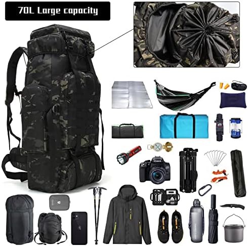 70L molle military climbing rucksack — photo 3