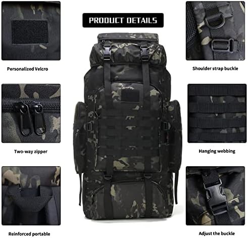70L molle military climbing rucksack — photo 4