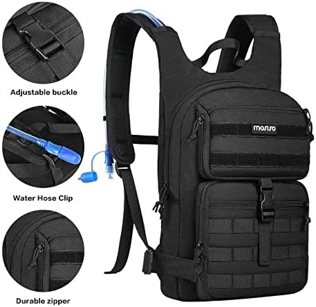 Military tactical water backpack pouch — photo 4