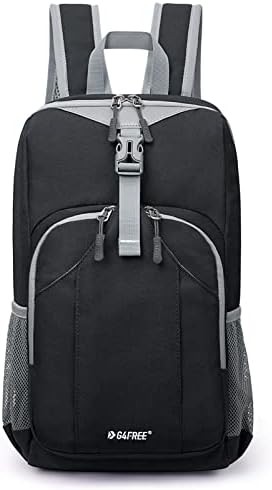 Black mini 10l hiking backpack