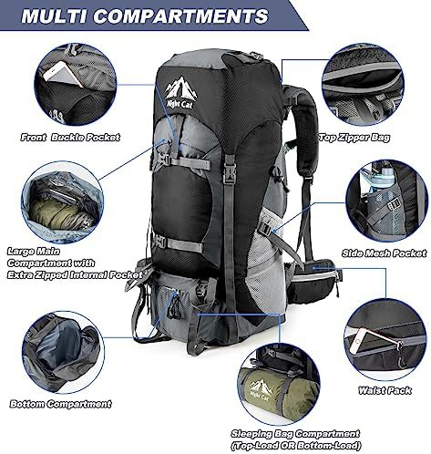 Ultralight 70L Frameless Mountaineering Pack — photo 4