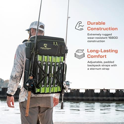 Green drift tackle backpack — photo 4