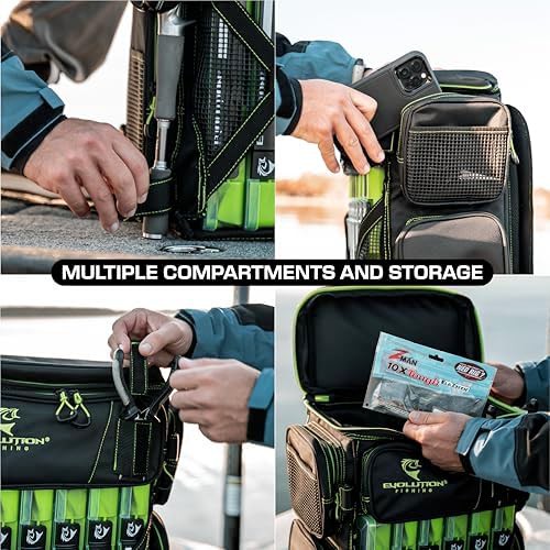 Green drift tackle backpack — photo 5